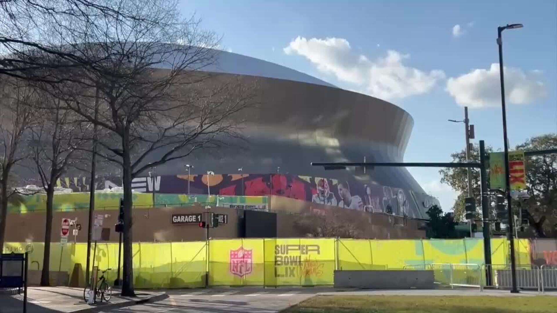 De Muhammad Ali al papa Juan Pablo II, así es el Superdome de Nueva Orleans