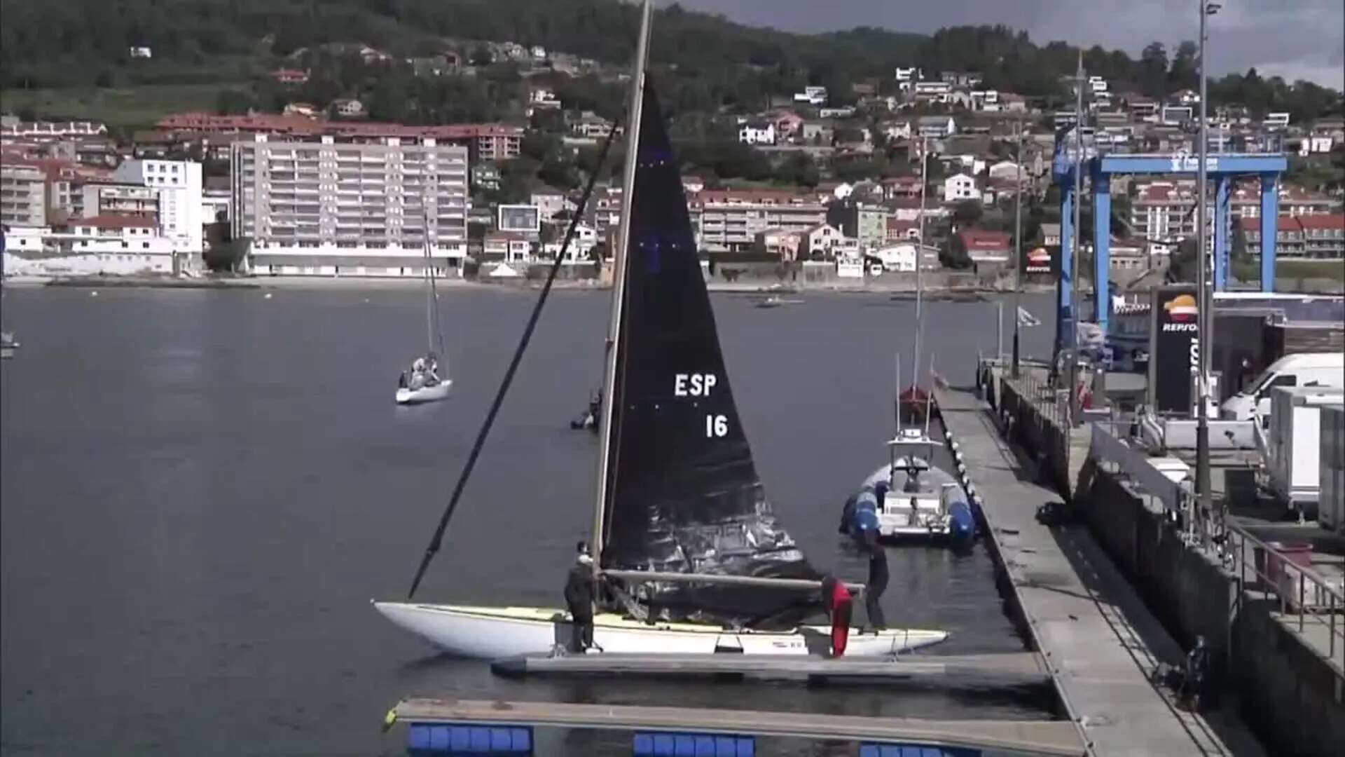 El ‘Bribón’, sin el emérito a bordo, primer líder de la IX Regata Rey Juan Carlos