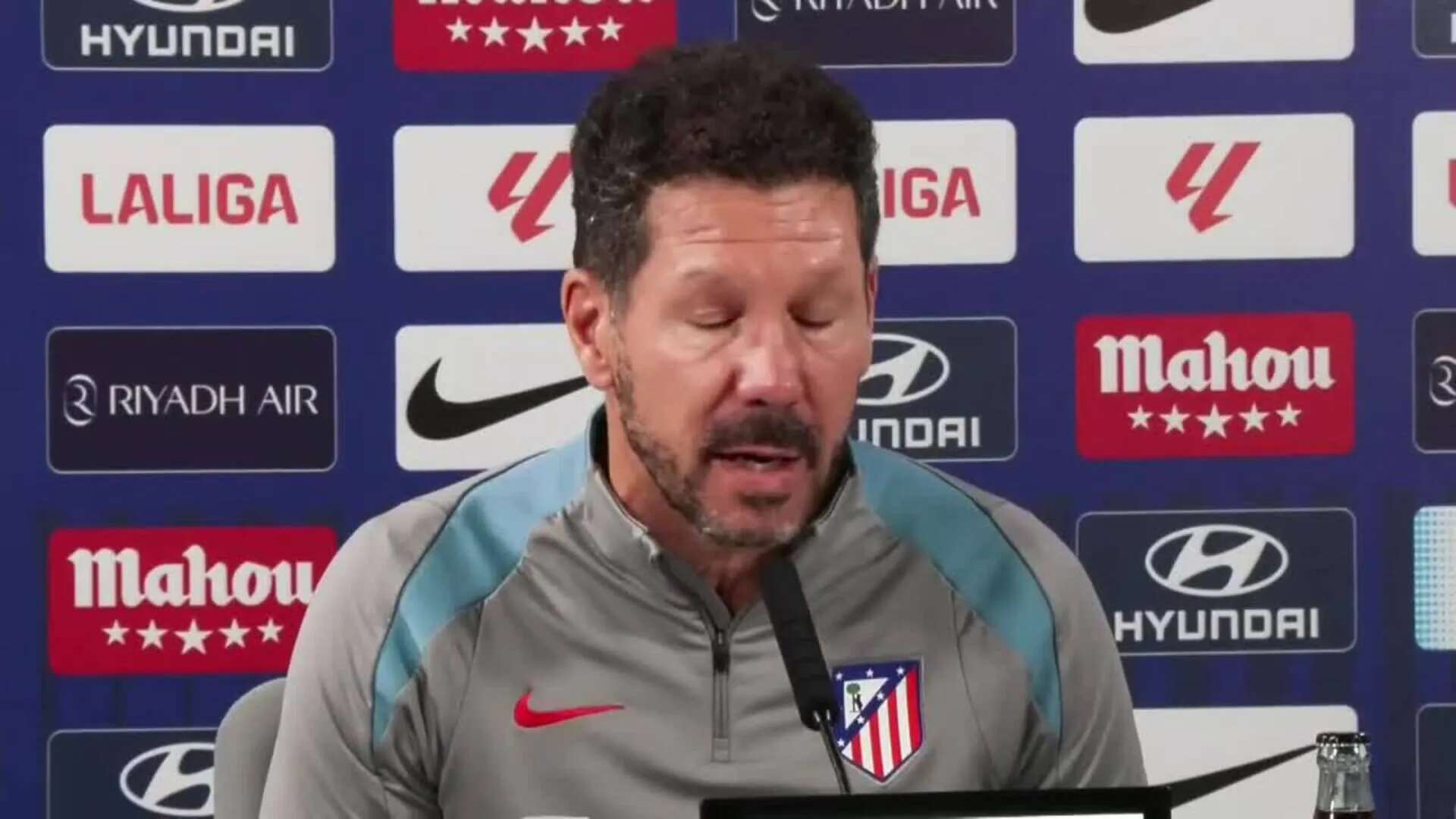 Simeone y la carga de partidos: Los únicos que pueden generar un cambio son los jugadores