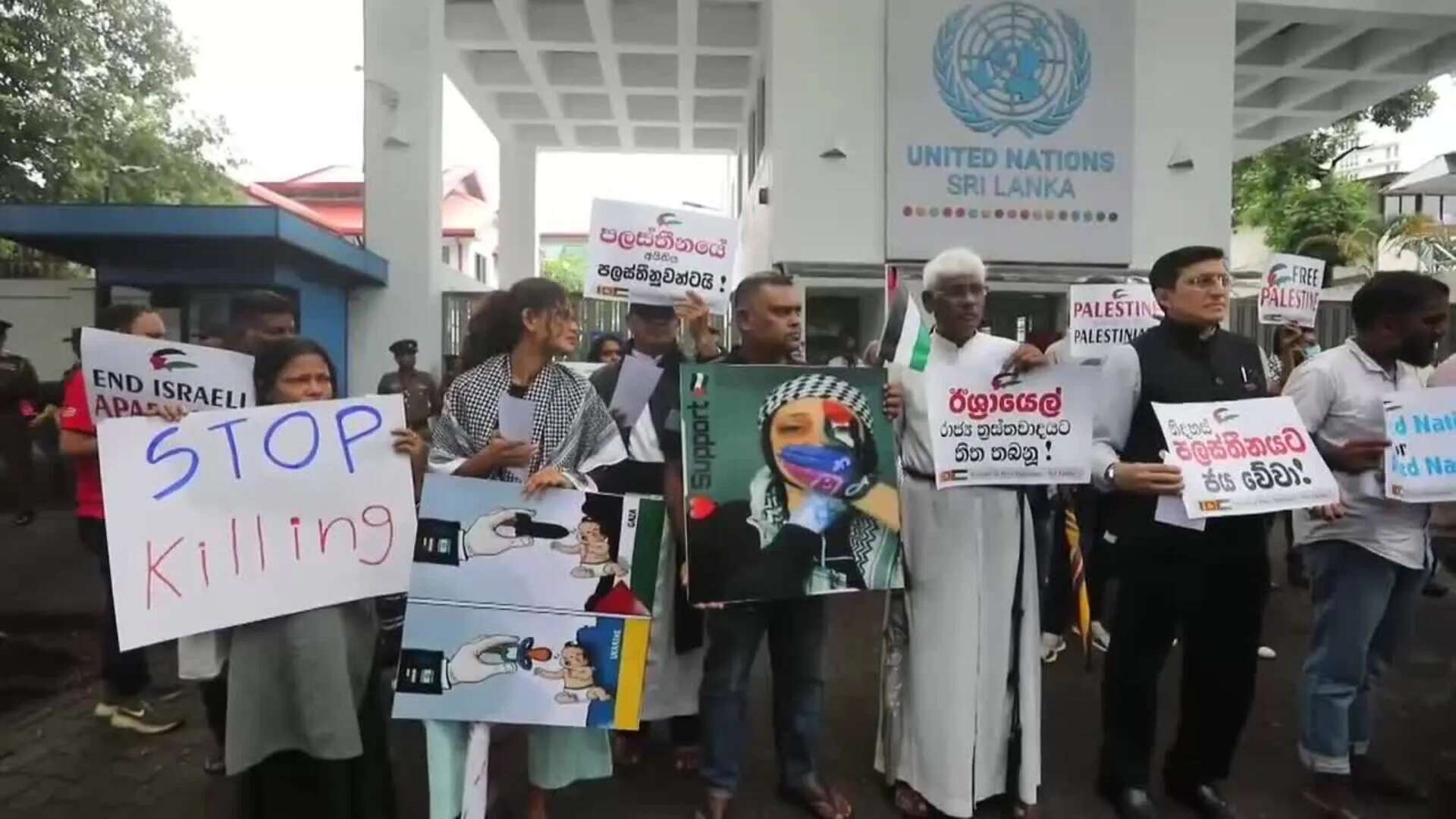 Sri Lanka expresa su apoyo al pueblo palestino en el aniversario del ataque de Hamás