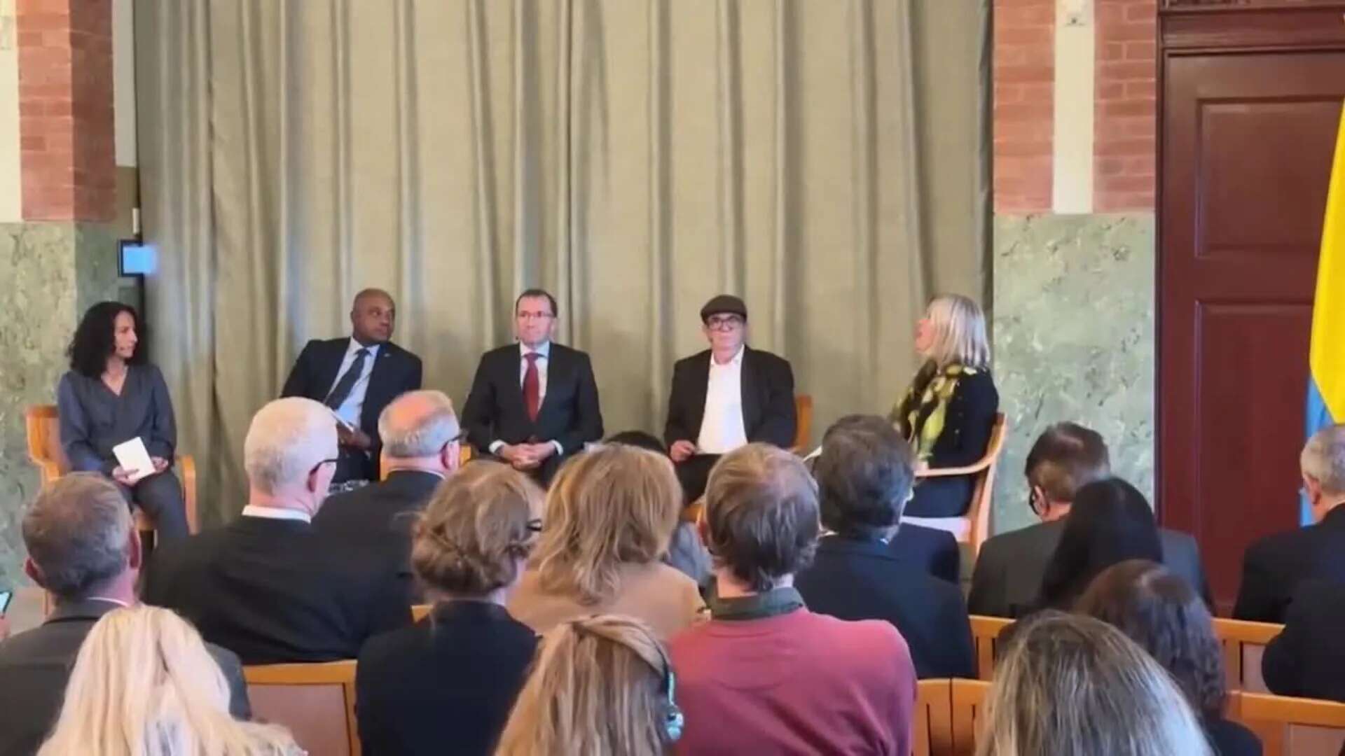 Colombia conmemora en Oslo el octavo aniversario del acuerdo de paz con las FARC