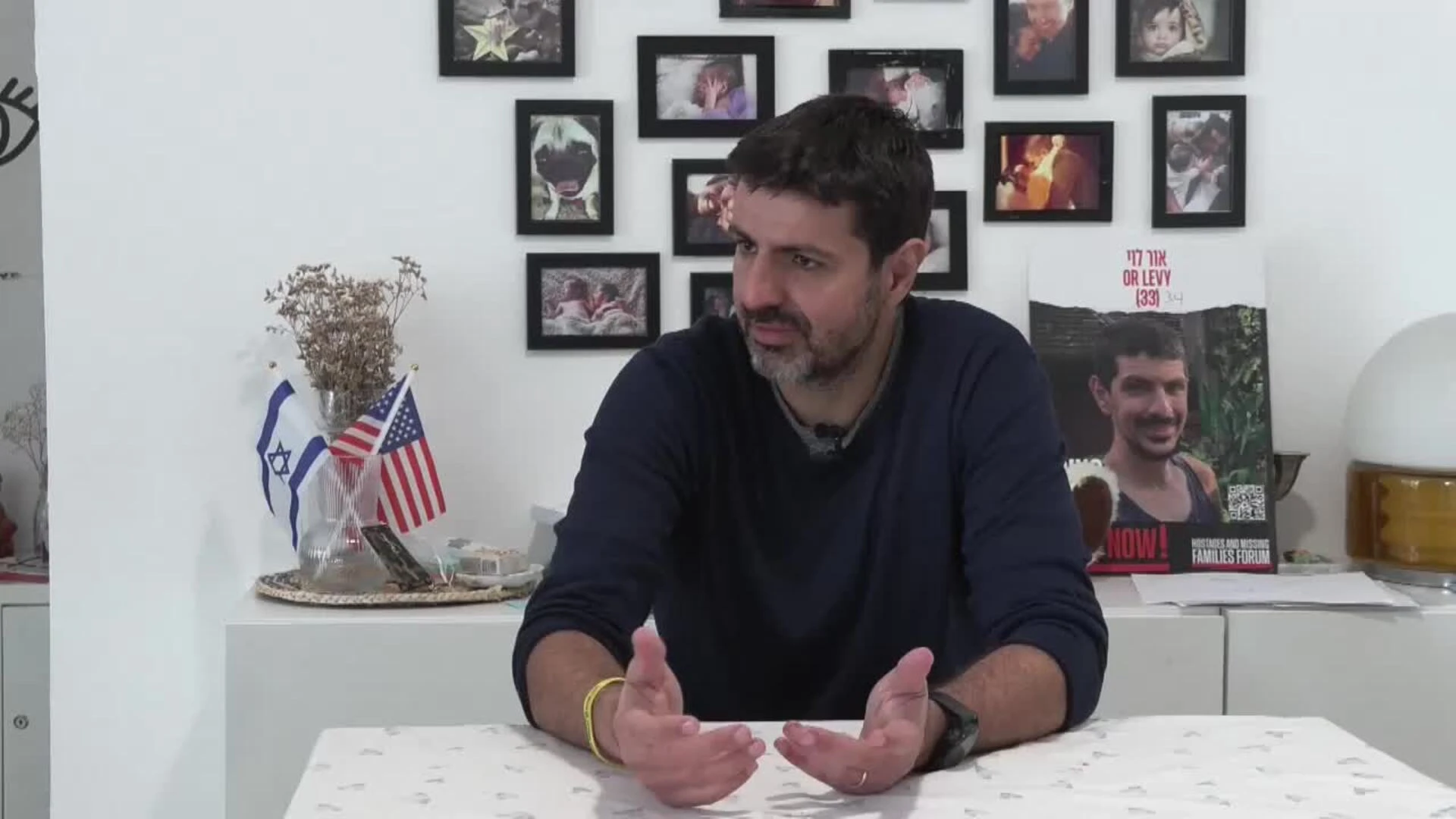 Hermano de rehén secuestrado por Hamás: 