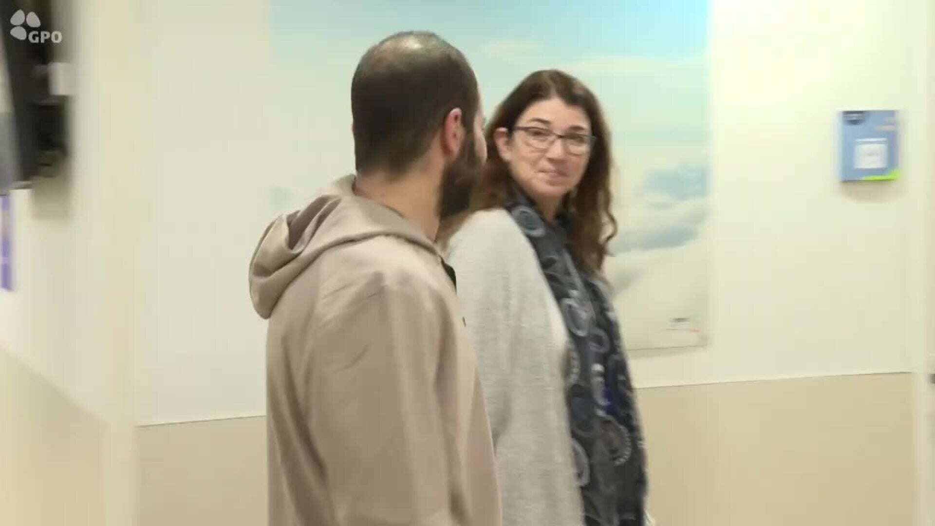 Yarden Bibas se reencuentra con su familia en un hospital de Tel Aviv tras su liberación