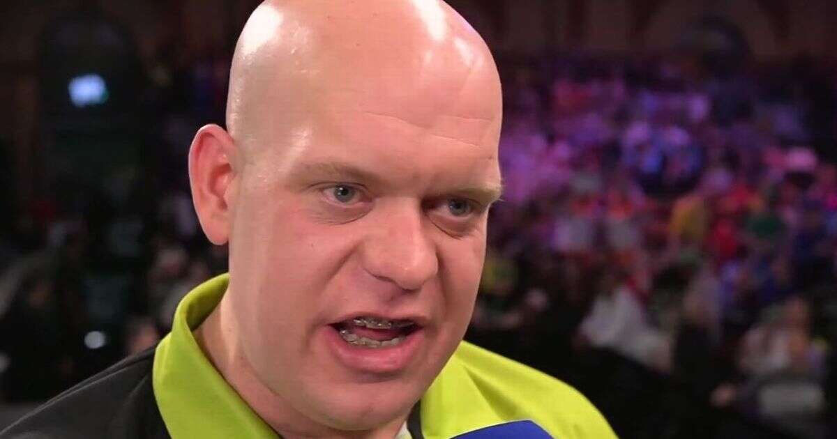 Michael van Gerwen's X-rated two-word response speaks volumes about how he sees Luke Littler