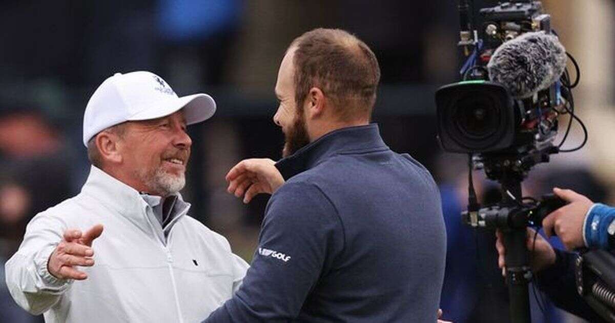 Tyrrell Hatton has priceless three-word reaction after dad sinks put at Alfred DunhillDunhill Links Championship