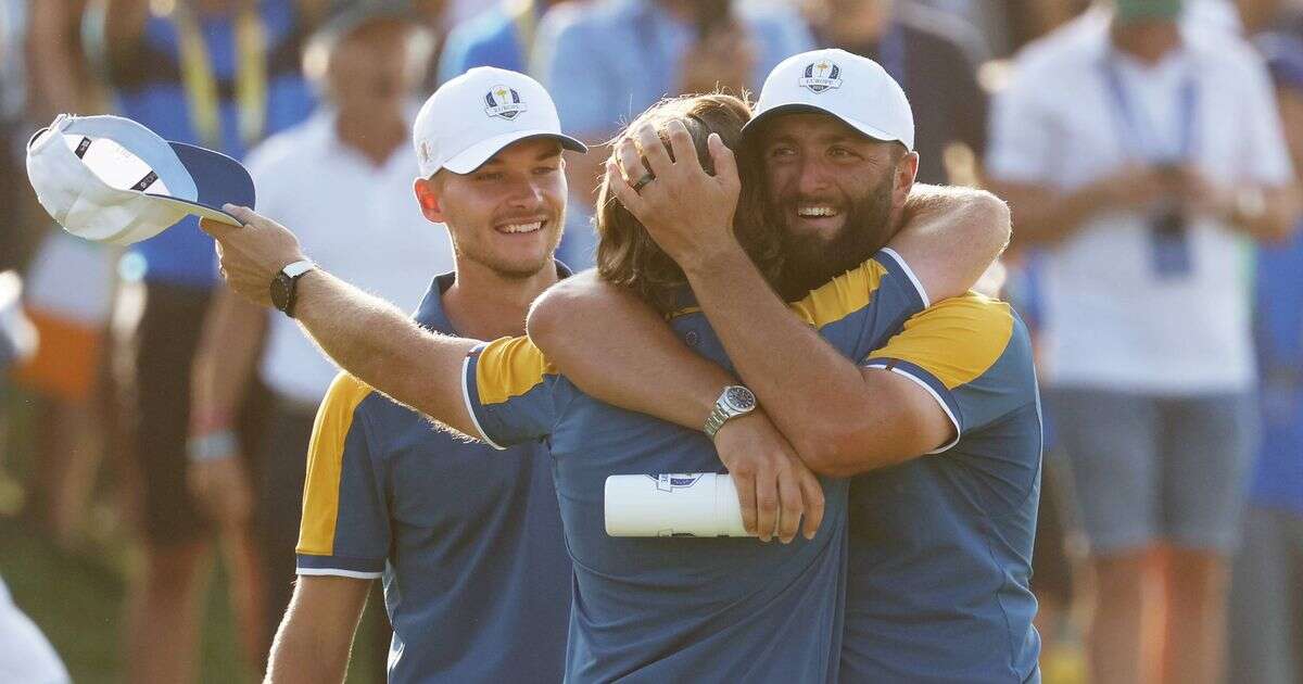 Jon Rahm reduced to tears in Ryder Cup team room with Tommy Fleetwood after Luke Donald gesture