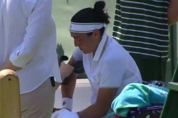 Wimbledon finalist cries and forced to leave court after 26 minutes in heatwave
