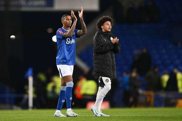 Darren Ferguson confronted by 'bang out of order' Everton star as Ashley Young 'gutted'