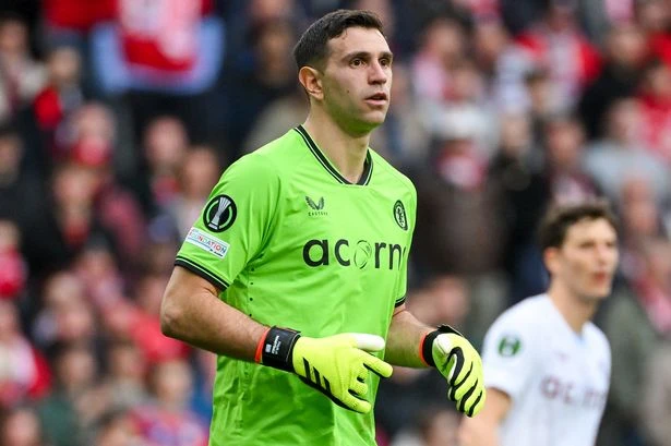 Why Emi Martinez wasn't sent off for Aston Villa vs Lille as little-known penalty rule explained