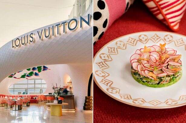 People cannot wait to try brand new Louis Vuitton café at UK airport