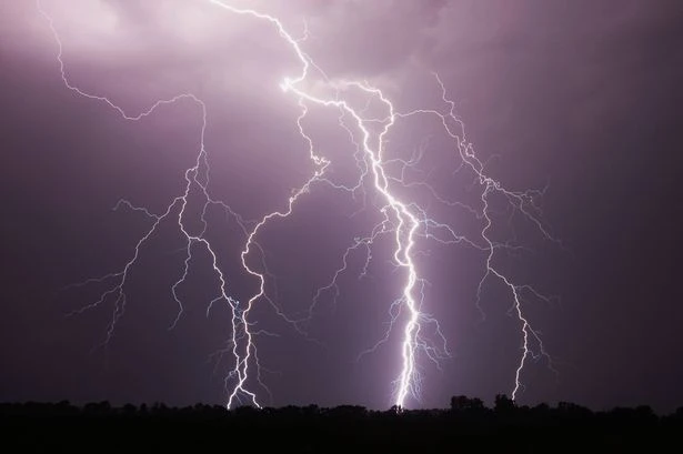 The Met Office says thunderstorms are moving in one direction