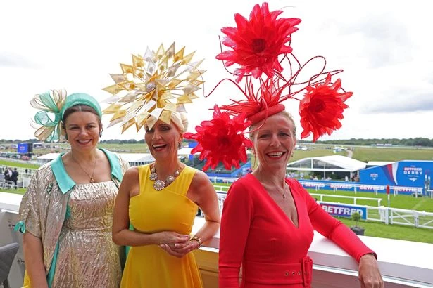 Epsom Ladies Day: Best dressed girls stun in show-stopping 'no limits' display