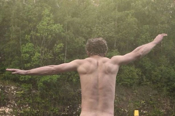 Naturists strip off for naked swimming experience and 'no one's embarrassed'