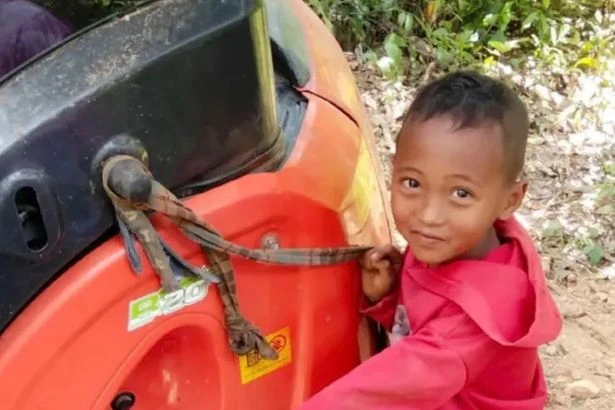Grandad's pet monkey 'tied to a tree' kills boy, 6, in furious biting rampage