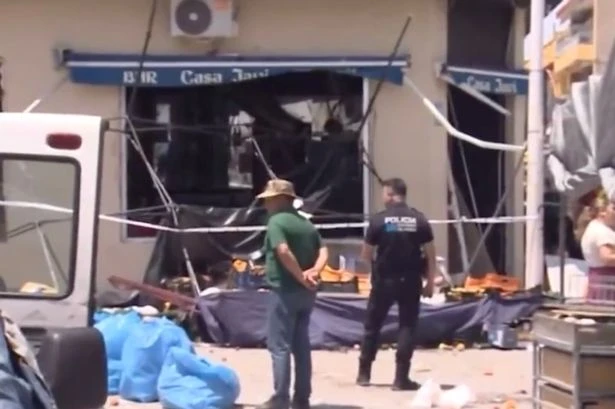 Lo Pagan blast cause revealed as three people left 'seriously injured' in Spanish bar