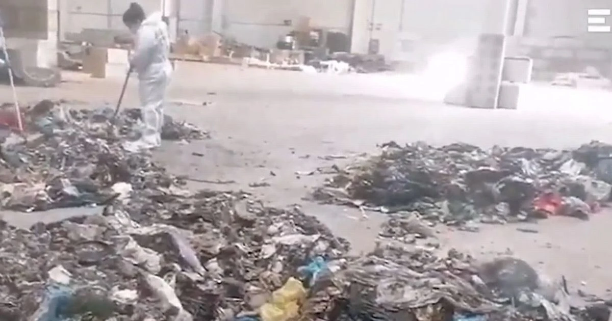 Newborn baby found decapitated and dismembered in rubbish bin as waste worker makes horror discovery