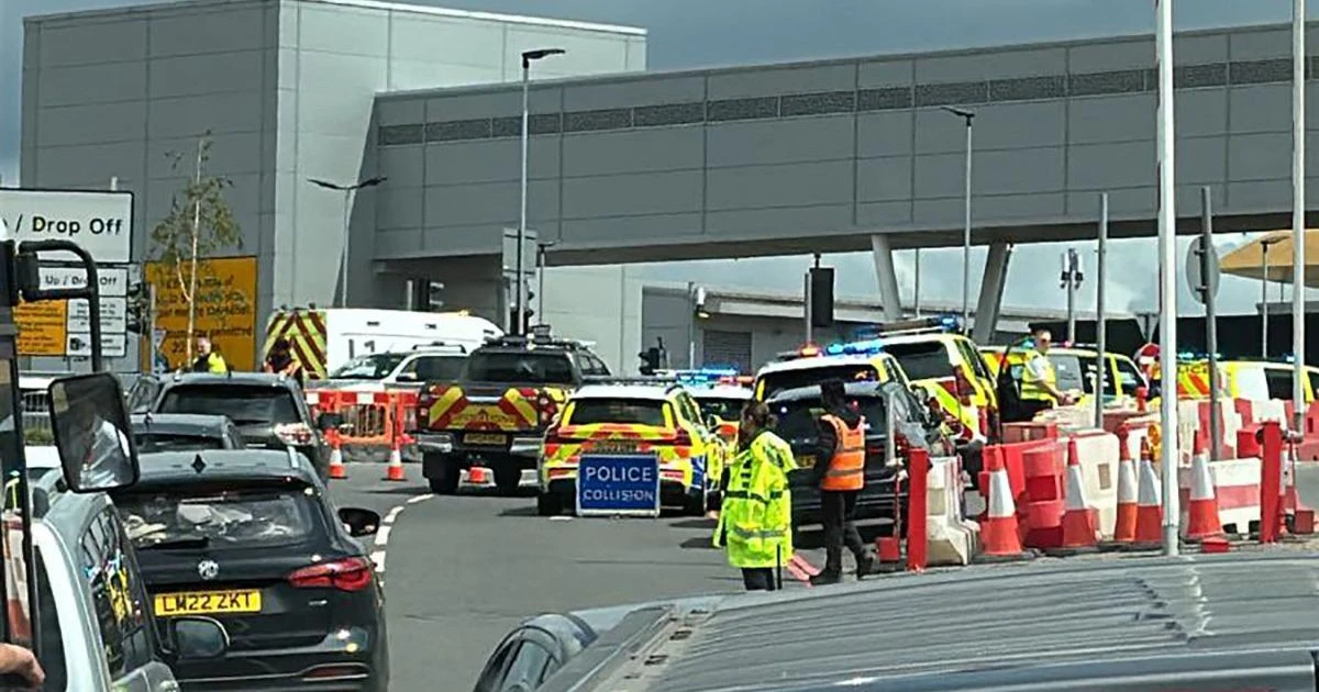 Luton Airport horror as vehicle 'plunges from roof of multi-storey car park'