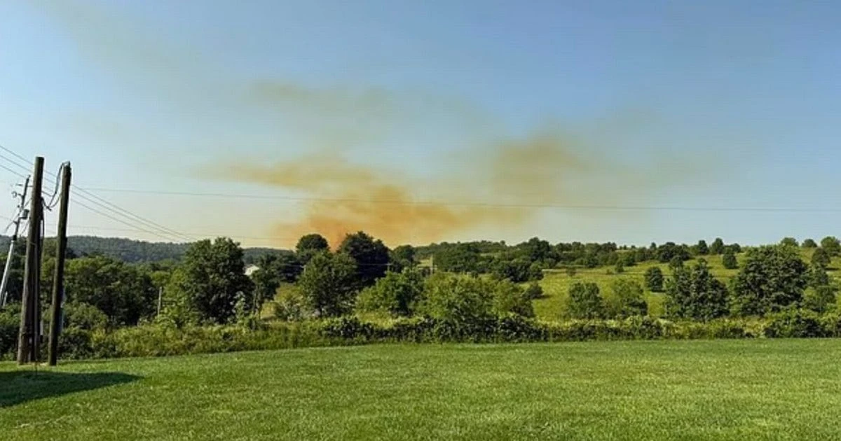 Ohio acid spill LIVE as toxic cloud grounds flights and sparks mass evacuations