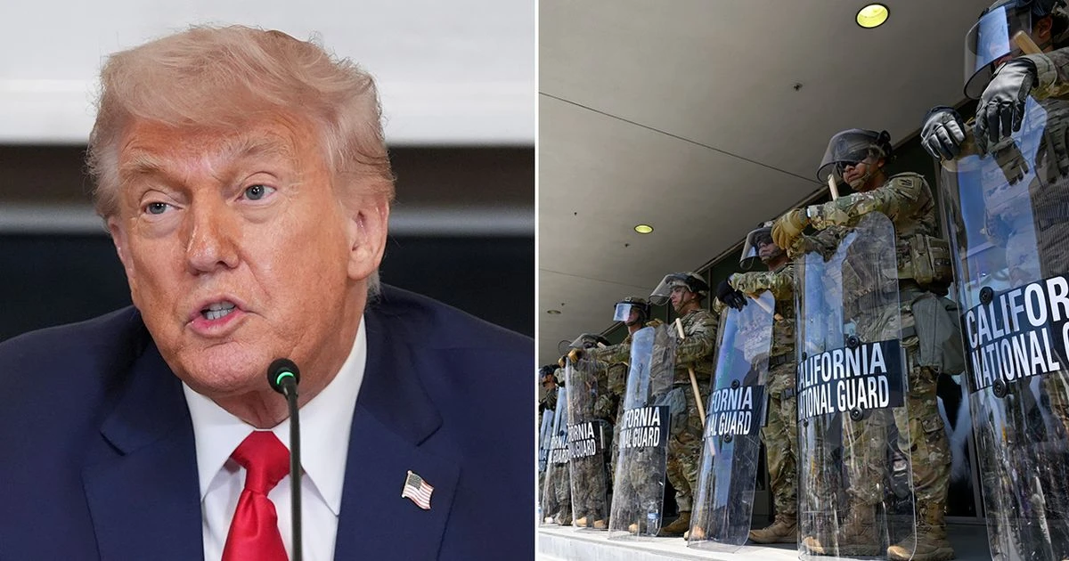 opinionMIKEY SMITH: 9 troubling Donald Trump moments as he 'illegally' sends thousands of troops into LA