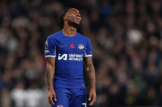 Raheem Sterling among nine Chelsea rejects banished from club's official website