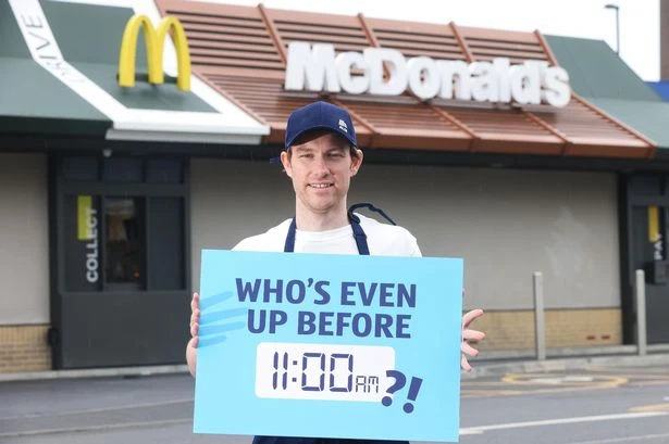 Aldi trolls McDonald's over breakfast cut-off time with epic free food stunt