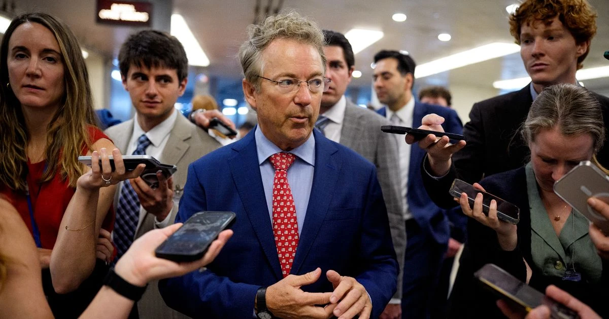 opinionCHRISTOPHER BUCKTIN: 'Rand Paul has the last shred of decency in the Republicans after Trump swipe'