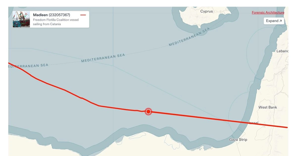 Freedom Flotilla tracker LIVE as Greta Thunberg's heroes aim to break Israel's Gaza aid seige