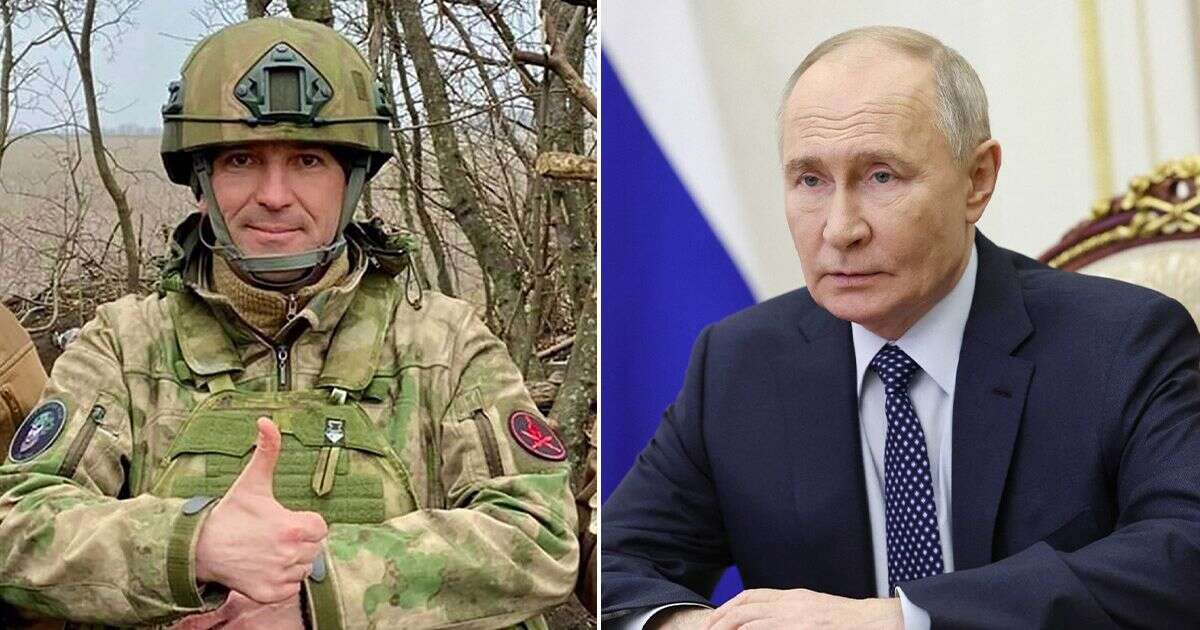 Desperate Vladimir Putin brings Kremlin critic 'General Spartacus' out of exile to fight in Ukraine