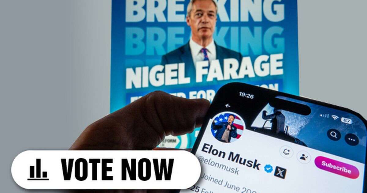 Do you think Nigel Farage should step down as leader of Reform UK? Take our poll and have your say