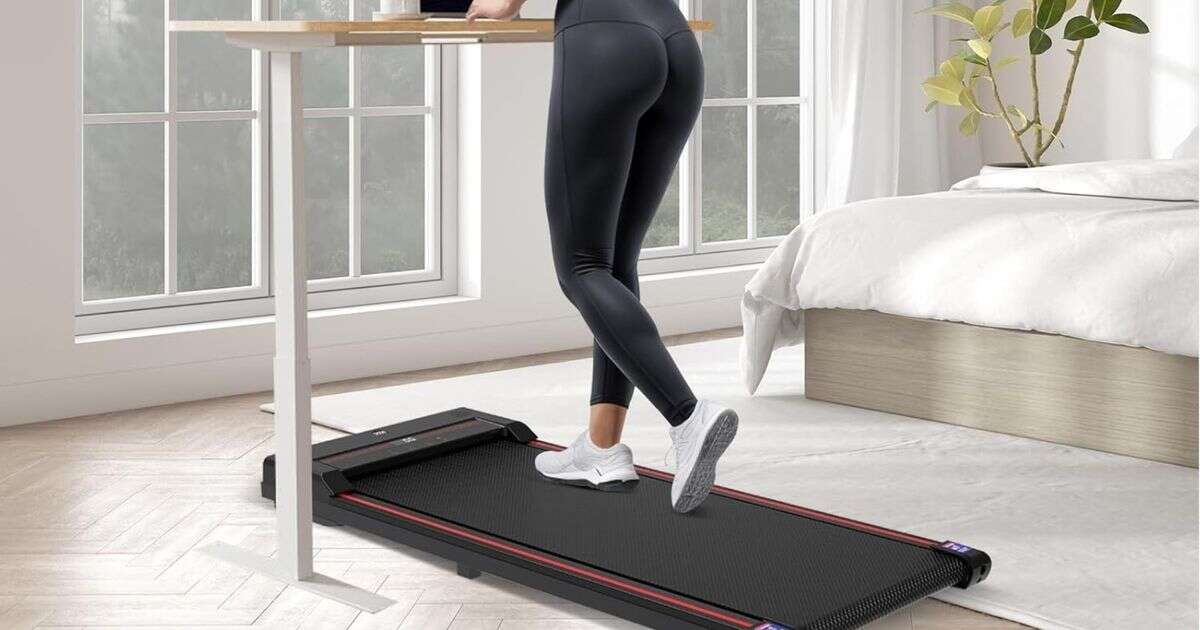 Kick off the New Year with 30% off under-desk treadmill that’s ‘wonderful for rainy days’