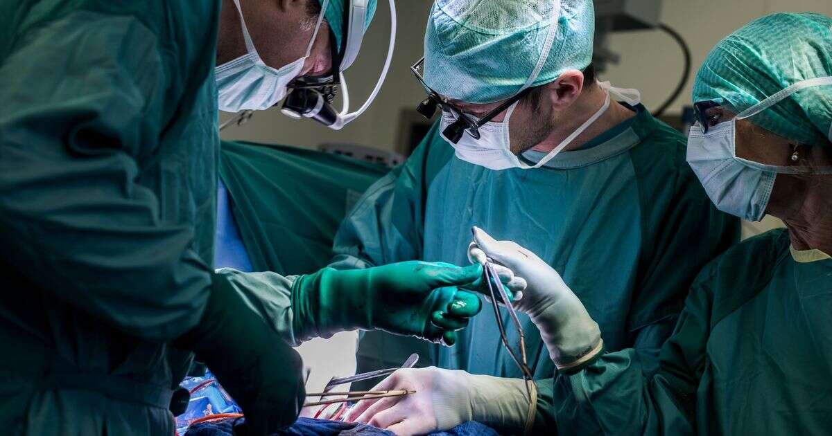 Surgeon catches cancer from patient for 'first time in history' during operation