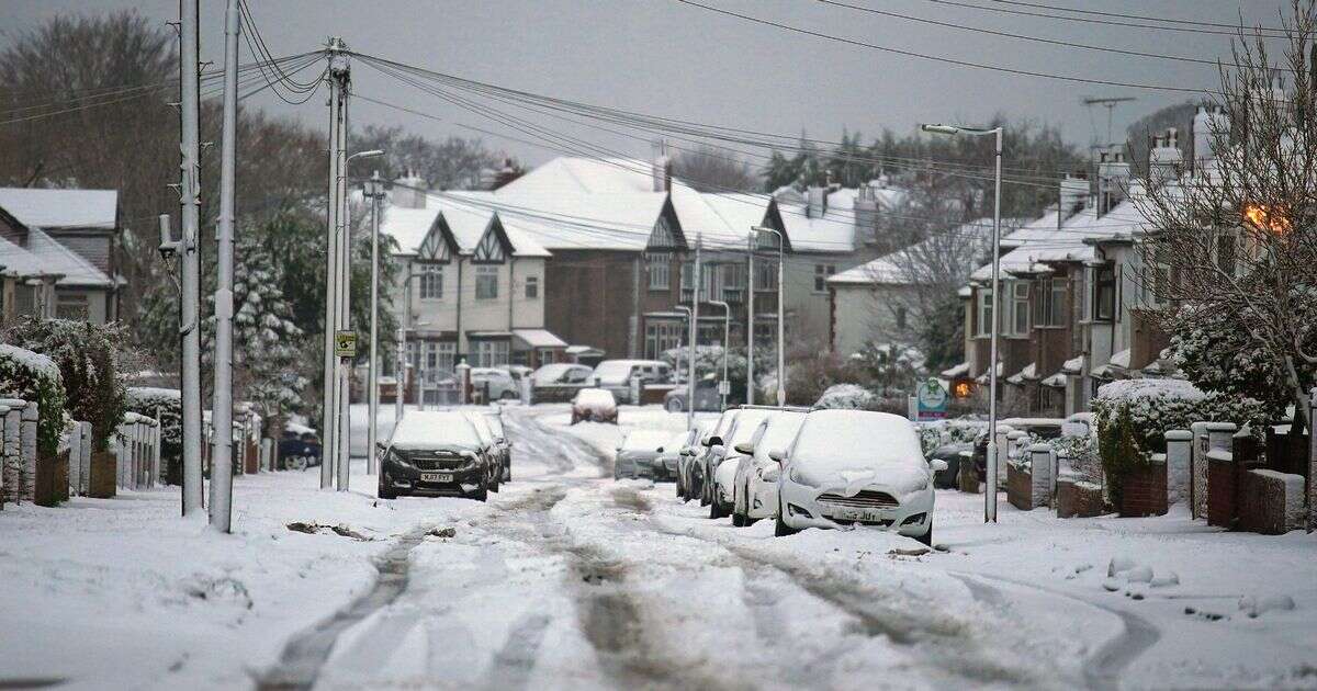 UK snow in pictures as Britain blanketed amid forecasters warnings 16 inches could fall tonight