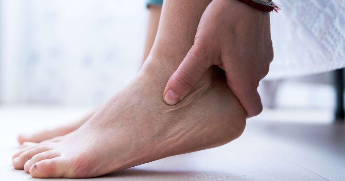 Sign in the foot that could signal heart failure, liver disease or blood clots