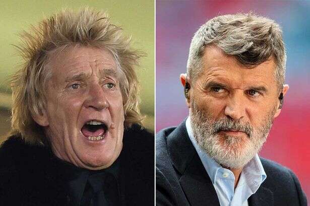 Man Utd legend Roy Keane slams 'rubbish' Rod Stewart and reignites feud after 'bully' claim