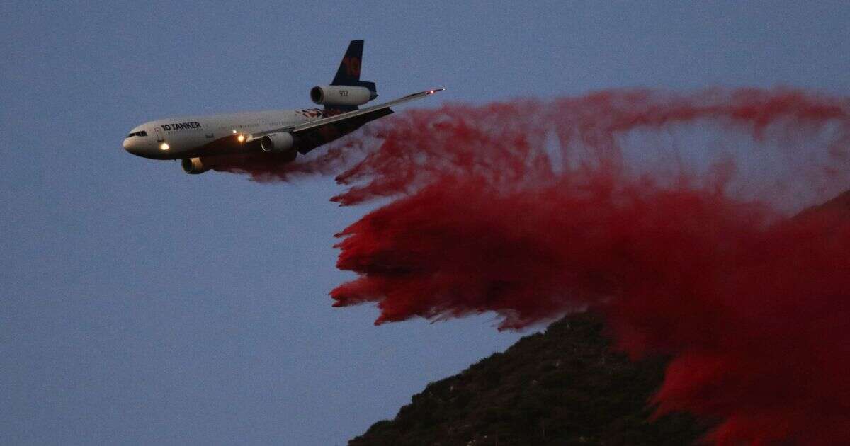 LA fires: All you need to know on pink powder being used in battle that's now everywhere