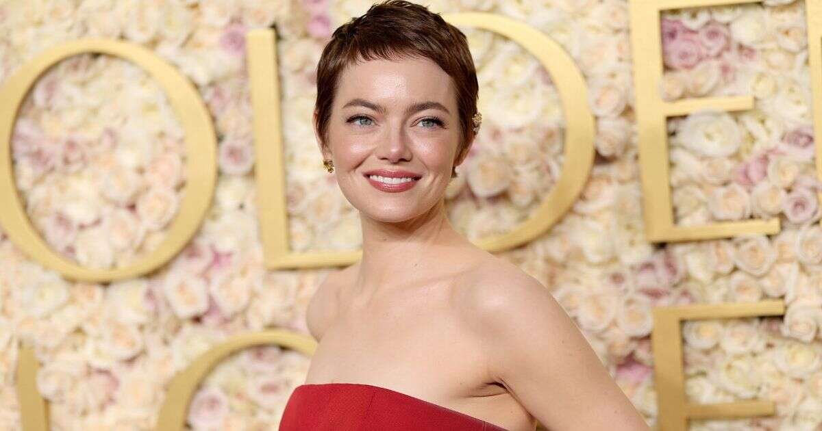 Emma Stone gets new 'Nutmeg Pixie' hairstyle for Golden Globes red carpet with Olaplex must-haves