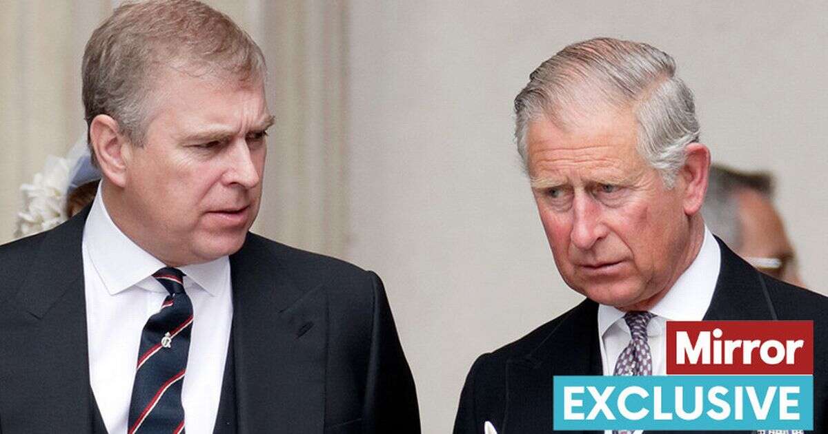 King Charles will 'never abandon' Prince Andrew because of worrying fear' - expert