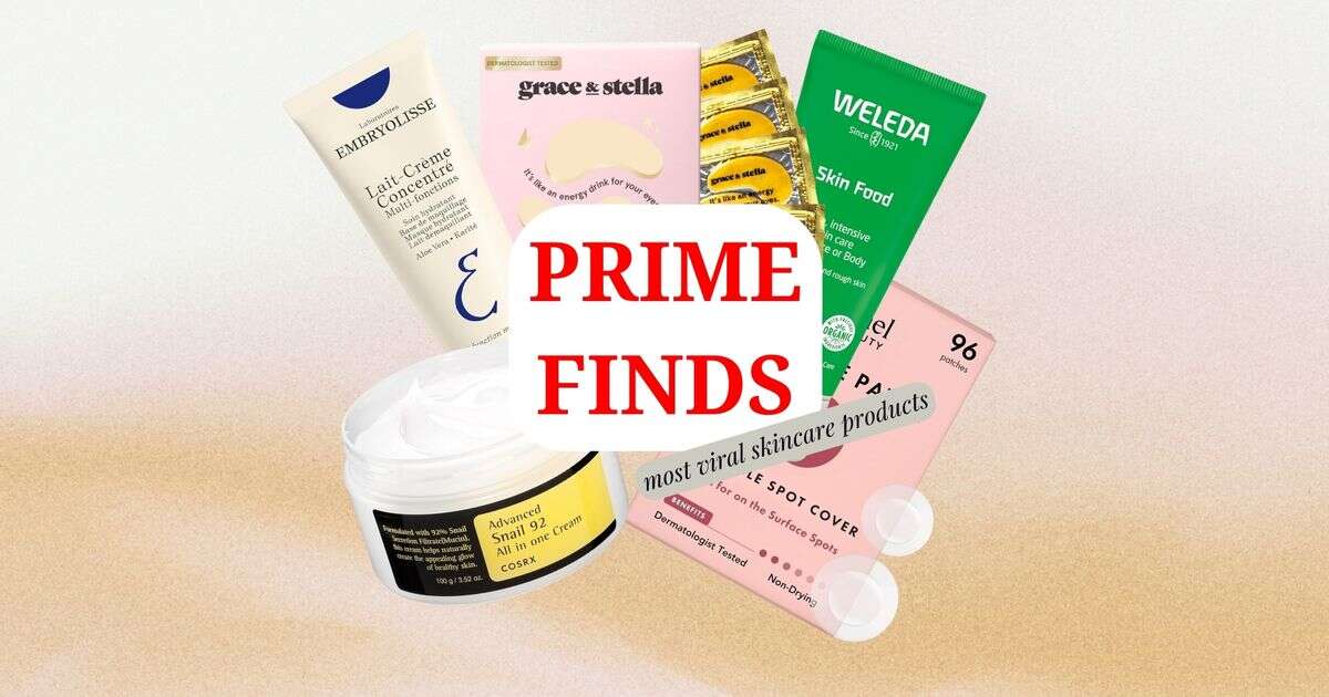 Prime Finds: Amazon's most viral skincare from COSRX snail gel to Molly-Mae's go-to moisturiser