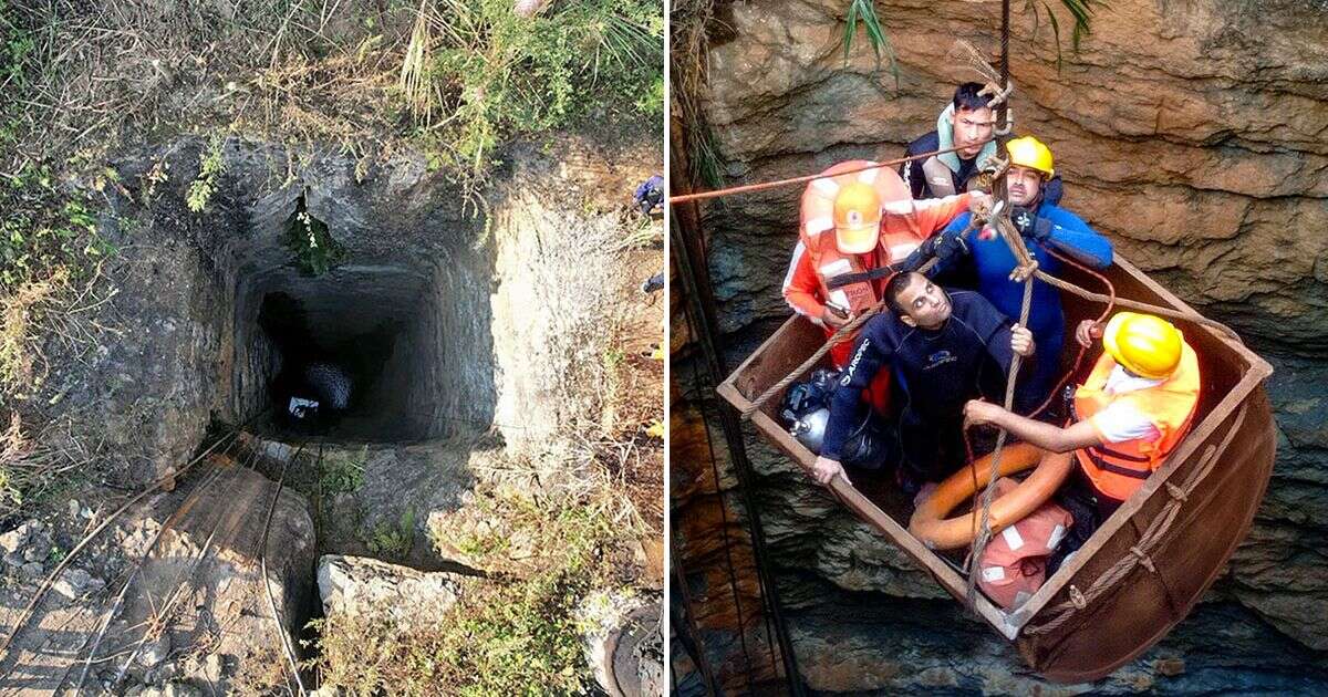 India 'rat hole' cave race against time as divers retrieve body in desperate search for miners