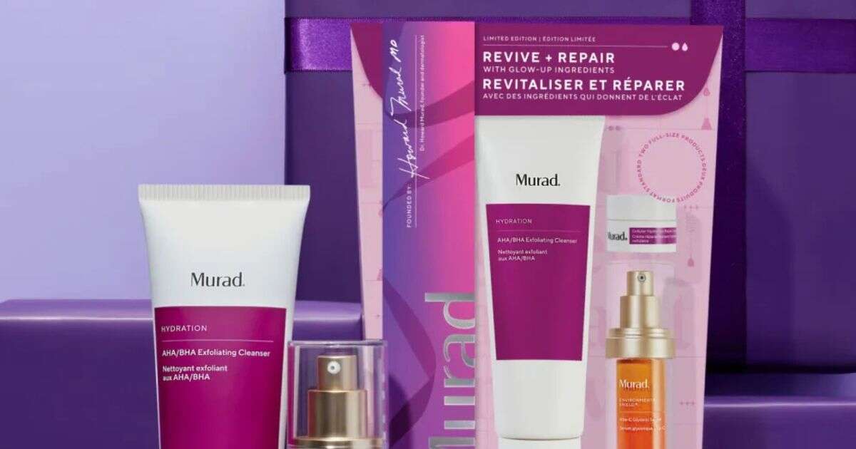 Save 50% on Murad skin repair set worth £133 in the LookFantastic sale