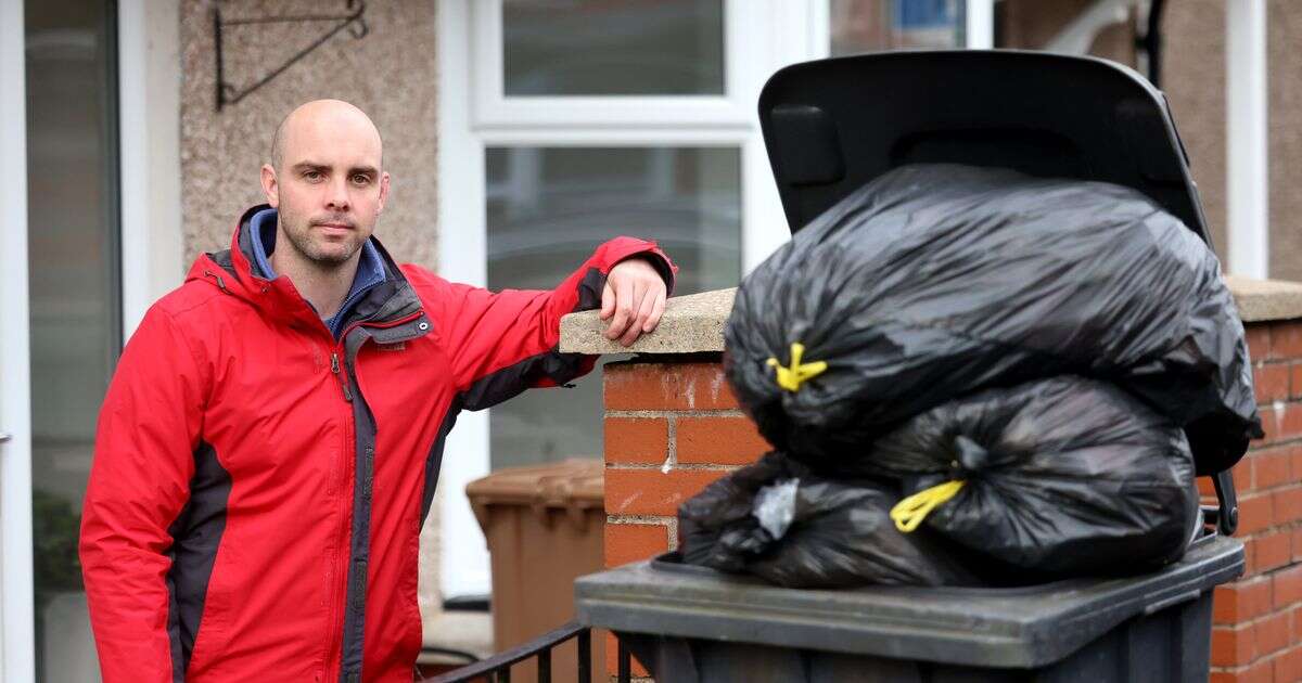 Rat-infested street hasn't had bins collected for month and is 'overflowing' with rubbish