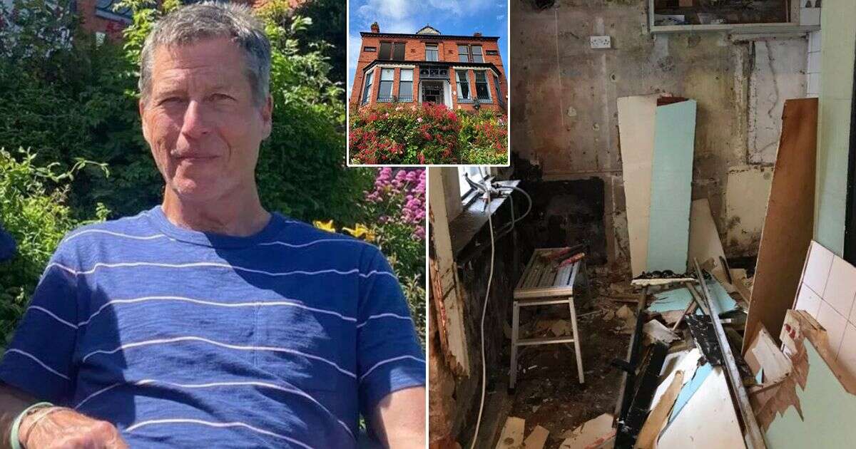 Dad who transformed 'death trap' home puts it back on market with 'sad' update