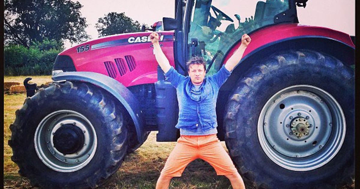 Jamie Oliver finds his stolen tractor and says 'police failed to investigate properly'