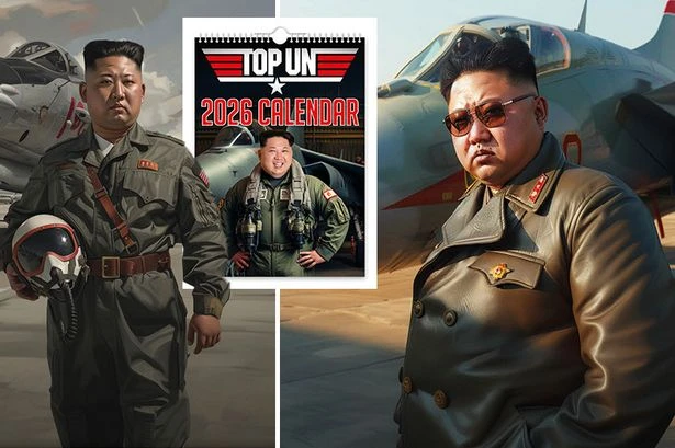 Kim Jong-un becomes Tom Cruise's wingman in hilarious Top Gun calendar