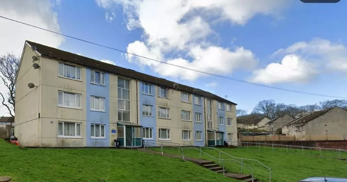 Newport horror as toddler falls from bedroom window on top floor of block of flats