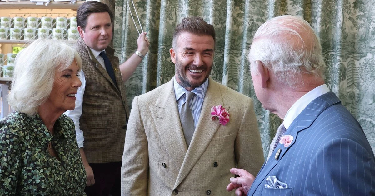 King Charles meets David Beckham after Harry and Meghan's surprise Brooklyn move