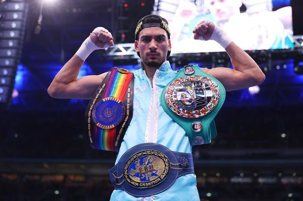 Frank Warren sends Hamzah Sheeraz 'honest' message ahead of Edgar Berlanga fight
