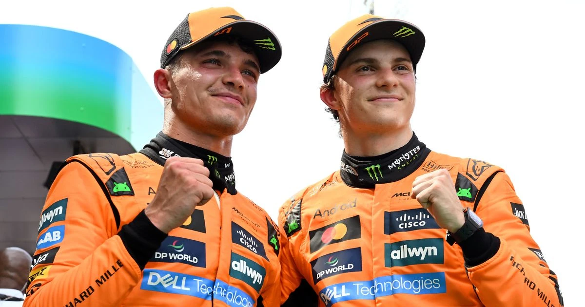McLaren win 2025 F1 constructors' title at Singapore GP to equal Red Bull record