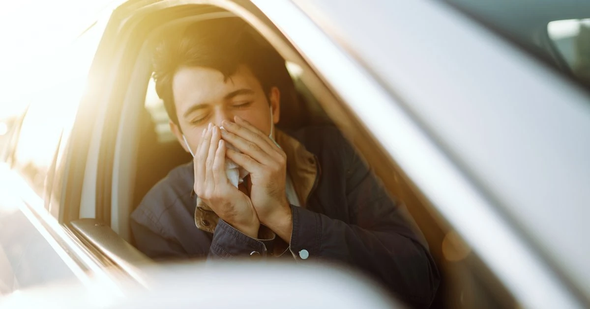 'Carelessly' sneezing while driving could leave you with a big bill