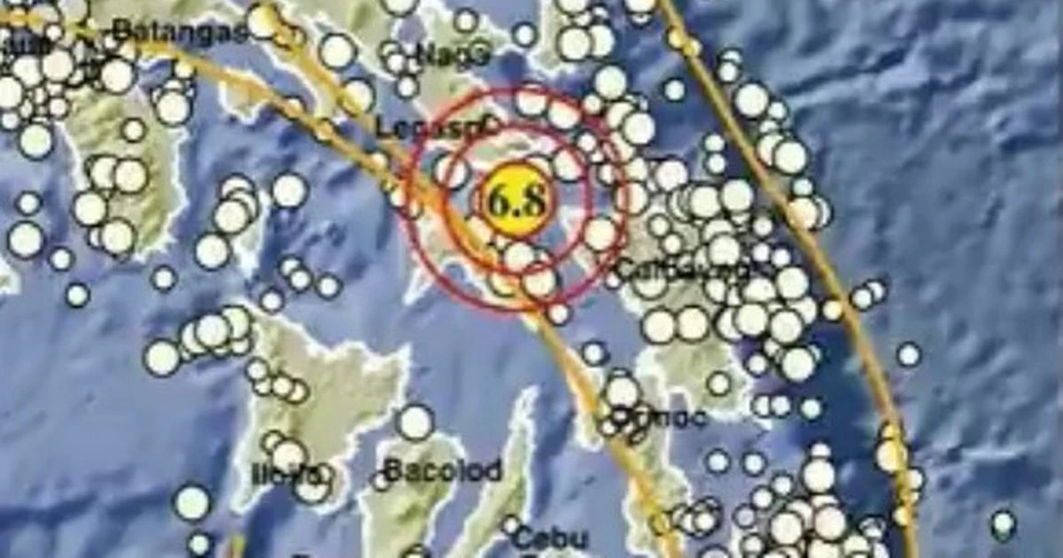 LivePhilippines earthquake LIVE: Major 6.8m tremor hits Leyte as screams heard
